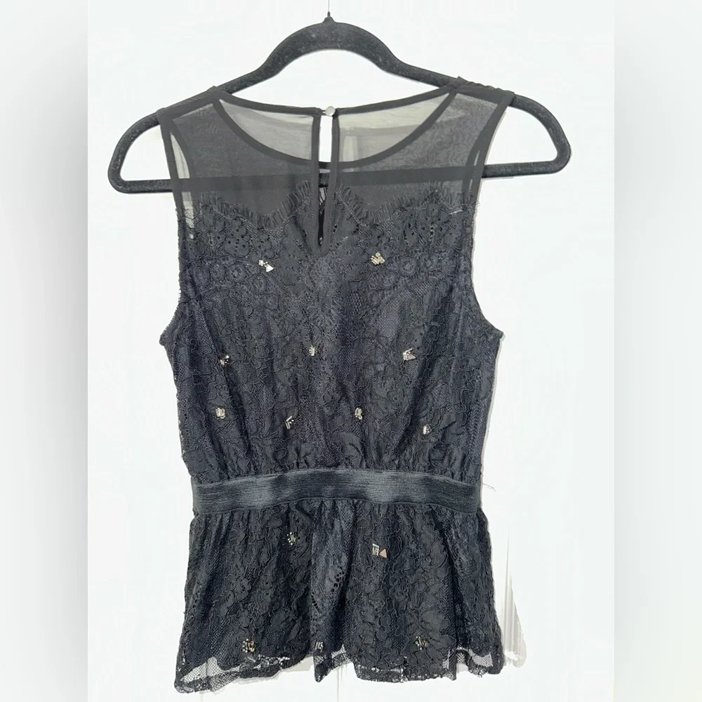 Meadow Rue Midnight Black Top (XS) - Picture 15 of 15